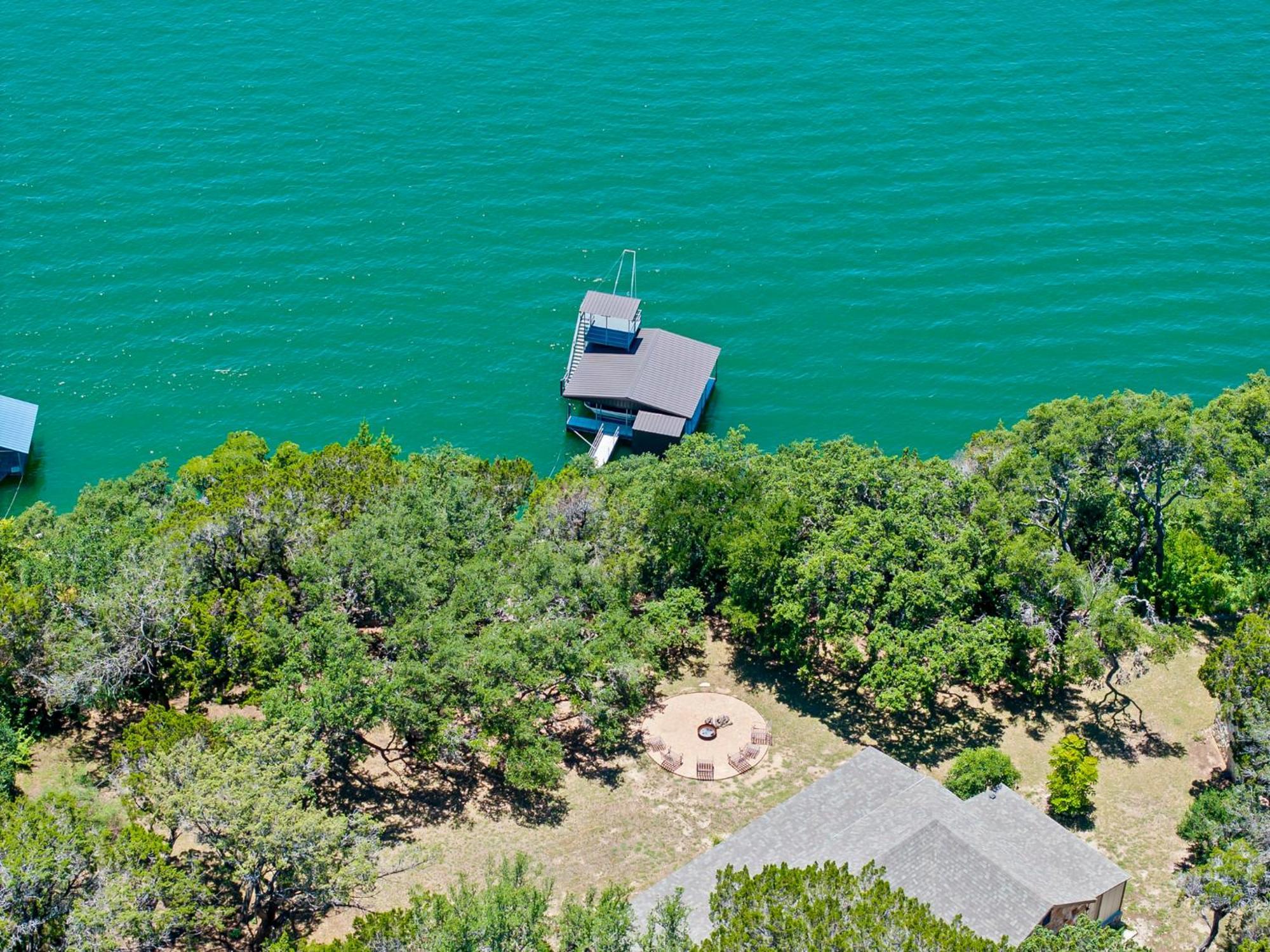 Lakefront Cabins - Boat Dock - Firepit Hudson Bend Екстер'єр фото