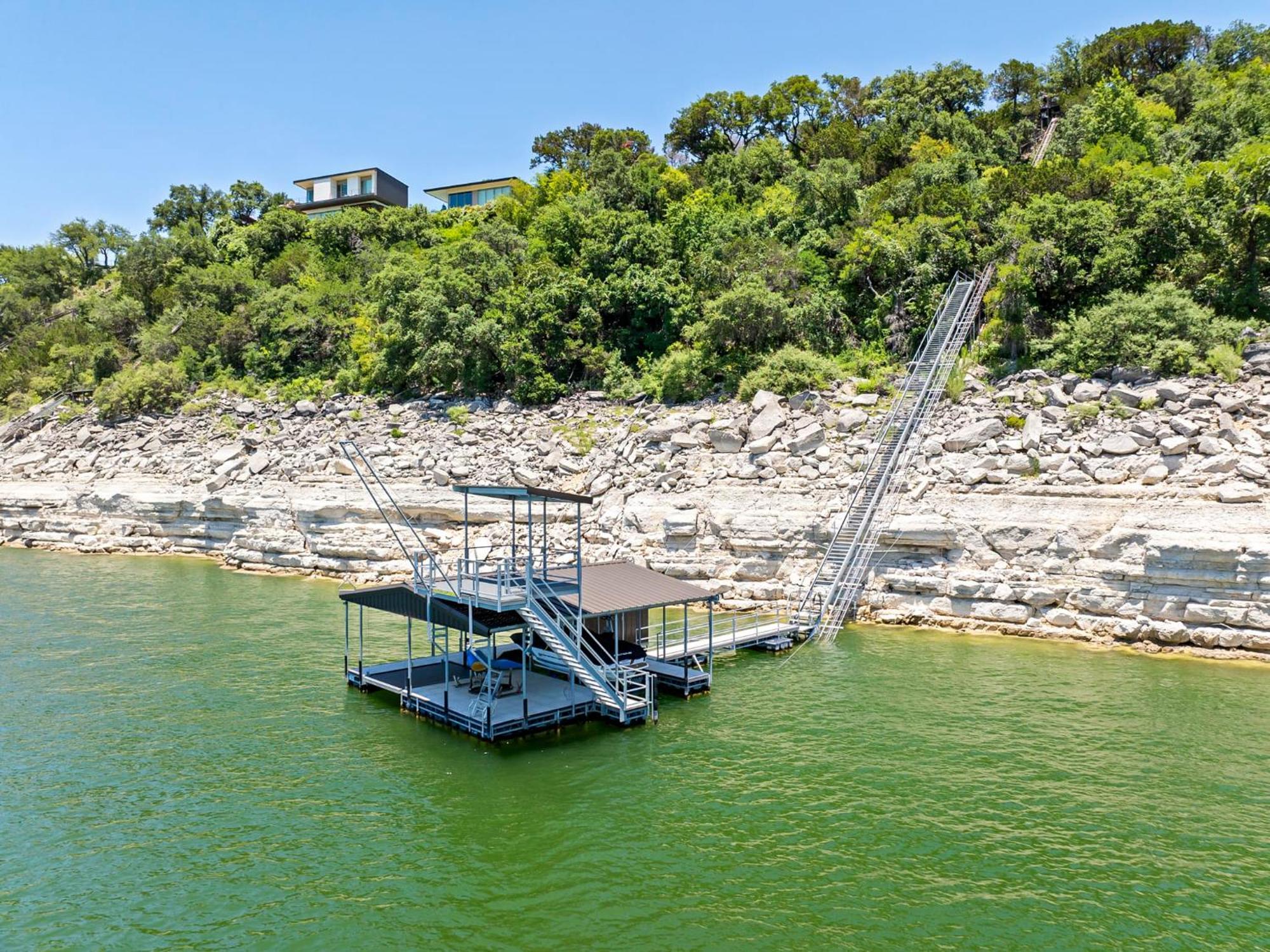 Lakefront Cabins - Boat Dock - Firepit Hudson Bend Екстер'єр фото